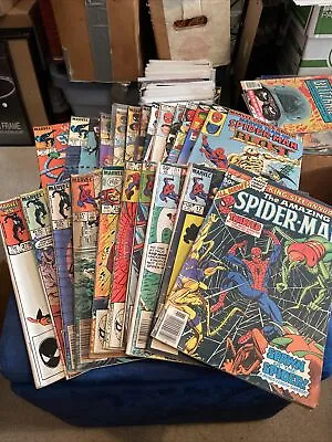 Buy 1970s-80s Amazing SPIDER-MAN Hobgoblin Marvel Team Up Comic Book Lot • 47.32£