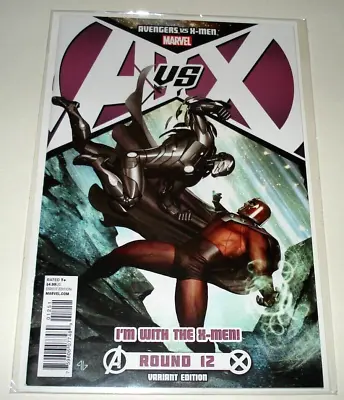 Buy A V X AVENGERS Vs X-MEN # 12 X-MEN VARIANT EDITION Marvel Comic (Dec 2012) NM • 3.95£