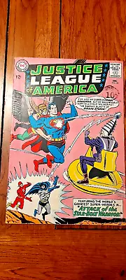 Buy Dc Comics Justice League Of America 32 FN 6.0 1st Appearance Brain Storm 1964 • 35£