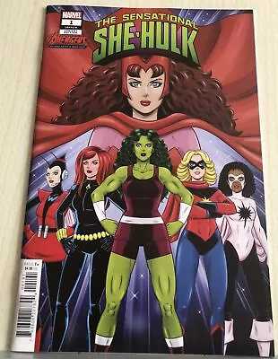 Buy Sensational She-hulk #1 Gisele Lagace Avengers 60th Variant & Bagged • 5.60£