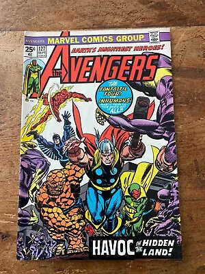 Buy AVENGERS #127 Marvel Comics 1ST APPEARANCE ULTRON-7 AGATHA HARKNESS 1974 Z • 23.03£