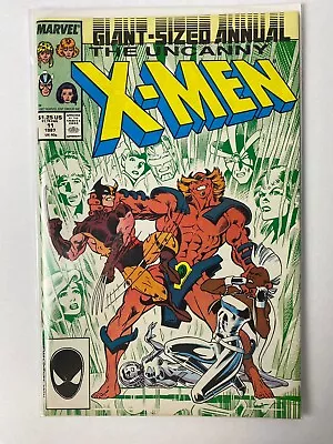 Buy The Uncanny X-Men Giant-Sized Annual  #11 Marvel Comics 1987 • 2.30£
