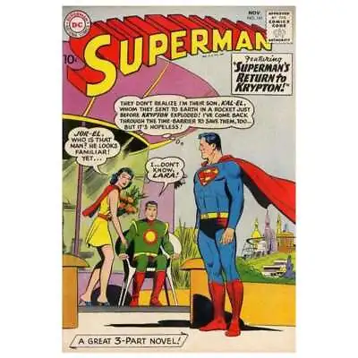 Buy Superman (1939 Series) #141 In Very Good + Condition. DC Comics [k| • 111.13£