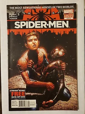 Buy Spider-Men #4 Newsstand 1:50 Peter Parker Miles Morales Venom Marvel Comics 2012 • 79.92£