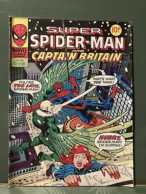 Buy Super Spiderman & Captain Britain 240 Marvel UK 1977 Great Condition  • 0.99£