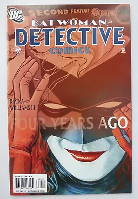 Buy Detective Comics #860 - 1st Print Batwoman DC Comics February 2010 VF 8.0 • 7.25£