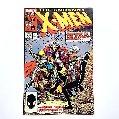 Buy Marvel Comics Uncanny X-Men #219. Havok & The X-Men 1987 Bret Blevins Art • 4.50£