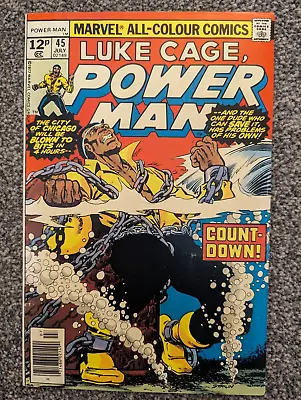 Buy Luke Cage Power Man 45. Marvel Comics 1977. Combined Postage • 2.49£