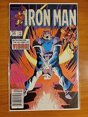 Buy VD -- Iron Man (1968 Marvel) #186 Newsstand 1st Vibro  • 3.99£