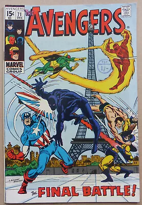 Buy THE AVENGERS #71,  BLACK KNIGHT  JOINS & 1st APPEARANCE OF  THE INVADERS . • 150£
