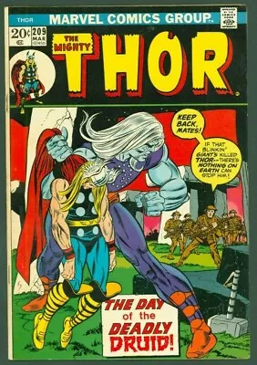 Buy Thor 209 VF/NM 1st Demon Druid Marvel Comics   *SA • 31.53£