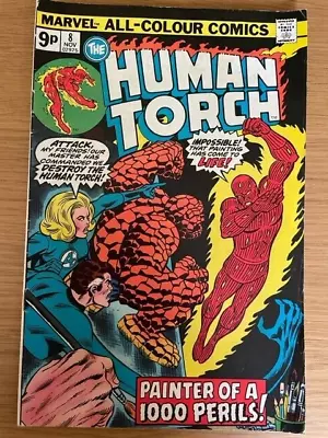 Buy Marvel Comic - Human Torch Issue 8 From 1975 • 4.99£