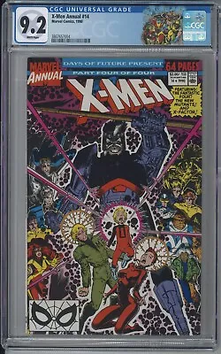 Buy X-men Annual #14 Cgc Hi Grade 9.2 White Pages Claremont Story Adams 1st Gambit  • 101.70£