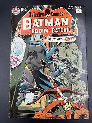 Buy DETECTIVE COMICS BATMAN #401 2nd Team Up ROBIN AND BATGIRL1970 Neal Adams Cover • 11.85£