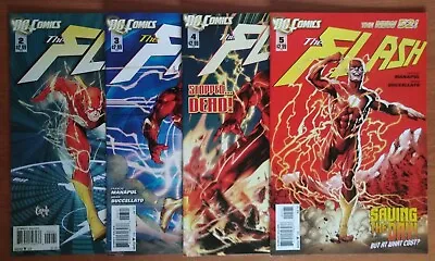 Buy Flash #2,3,4,5 - DC Comics 1st Print Variants • 10£