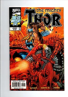 Buy The Mighty Thor #12, Vol. 2, DOUBLE-SIZED ANNIVERSARY Issue, Marvel Comics, 1999 • 5.49£