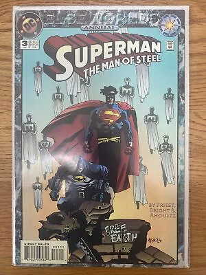 Buy Superman: The Man Of Steel Annual 1994 #3 Priest / Bright DC Comics • 3.99£