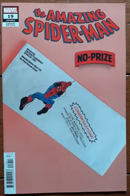 Buy The Amazing Spider-man 19, No-prize Variant Cover, Marvel Comics, April 2023, Vf • 8.99£