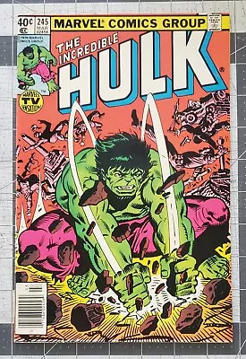 Buy Incredible Hulk 245 (Marvel, 1979) 1st Appearance Super Mandroid FN/VF • 2.36£