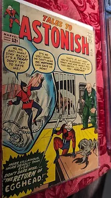 Buy TALES TO ASTONISH #45 1963 *SECOND WASP!* Ant-Man SILVER AGE MARVEL! GOOD 🔥 Key • 111.79£