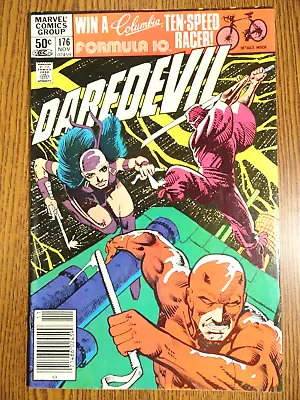 Buy Daredevil #176 Newsstand Frank Miller Key 1st Stick Hand Chaste Marvel • 24.74£