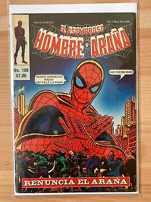Buy Amazing Spider-man #108 Rare HTF Foreign Edition Novedades Mexico 112 • 44.24£