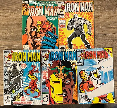 Buy IRON MAN LOT 5 Marvel Comic 167 191 194 195 197.   Volume 1. C01 • 9.72£