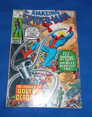 Buy Amazing Spider Man 88#  1970 - Issue - The Arms Of Doctor Octopus  - Good  • 56.99£