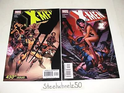 Buy Uncanny X-Men #450 & 451 Comic Lot Marvel 2004 1st X-23 Laura Kinney In Title • 39.43£