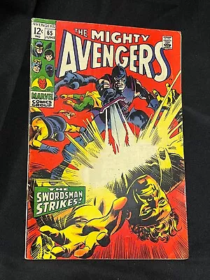 Buy Avengers 65 F/f+ Nice Gloss Very Nice Copy Perfect Collector Copy Make Offer! • 23.99£