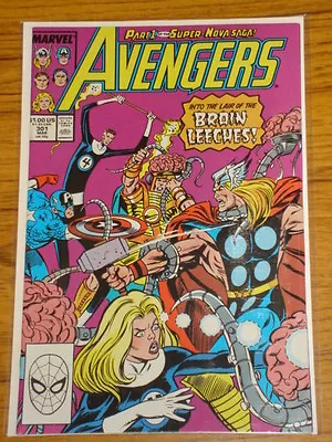 Buy Avengers #301 Vol1 Nm (9.4)  Marvel Comics Nova Apps March 1989 • 19.99£