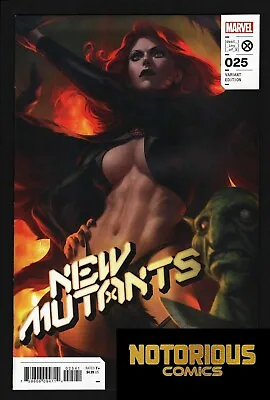 Buy New Mutants #25 Artgerm Variant 1:50 Marvel Comics EXCELSIOR BIN • 28.39£