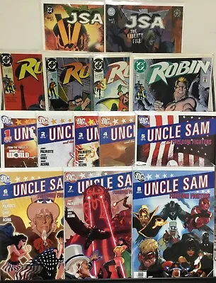 Buy DC Comics JSA 1-2, Robin 1-5, Uncle Sam 1-8 • 21.44£