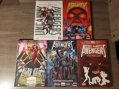 Buy Uncanny Avengers Vol. 1 2 3 4 5 (Marvel, 2013-15. Remender, Cassaday Et Al.) HC • 39.72£