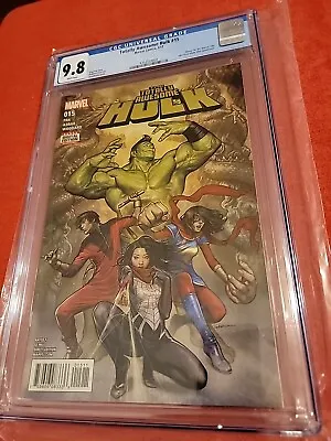 Buy TOTALLY AWESOME HULK #15 CGC 9.8 2017 1st PROTECTORS Silk Ms. Marvel Shang-Chi • 35.58£