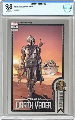 Buy Star Wars Darth Vader #20D Sprouse Lucasfilm 50th 2nd Printing CBCS 9.8 2022 • 55.97£