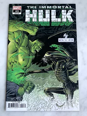 Buy Immortal Hulk #43 - Alien Variant By Shalvey In High-Grade! (Marvel, 2021) • 8£