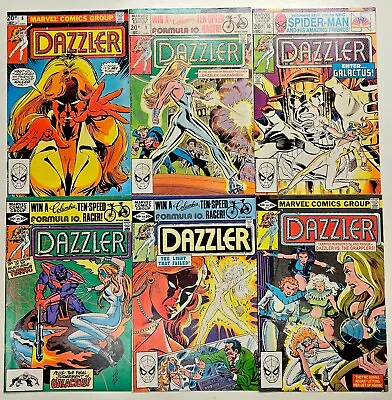Buy Marvel Comic Bronze Age Key 6 Issue Lot Dazzler 8 9 10 11 12 13 High Grade VF/NM • 4.20£