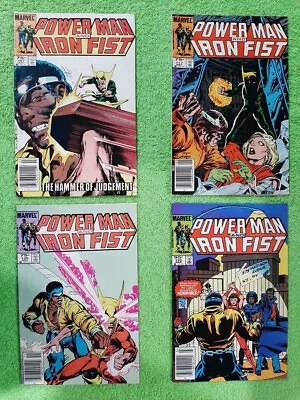 Buy Lot Of 4 POWER MAN & IRON FIST 107, 117, 120, 122 All Canadian NM Variant RD4472 • 5.52£