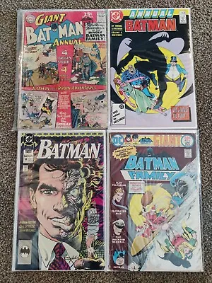 Buy DC Batman Annual 7/11/14 - Batman Family 4 - Key Two Face Origin- 1964 1987 1990 • 25£
