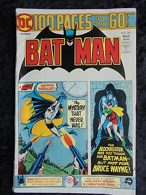 Buy Batman #261 Dc Comics Bronze Age 100 Pages!! • 22.81£
