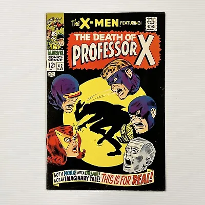 Buy X-Men #42 1968 FN- Cent Copy • 60£