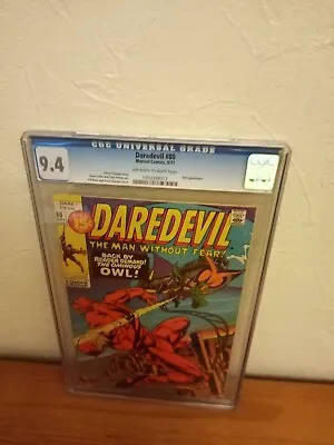 Buy MARVEL COMICS DAREDEVIL VOL 1 #80 SEPT 1971 US 15c CGC 9.4. OWL APP. NM • 174.99£