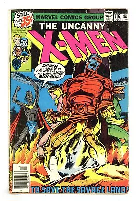 Buy Uncanny X-Men Mark Jewelers #116MJ GD+ 2.5 1978 • 18.97£