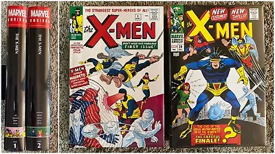 Buy X-Men Omnibus HC 1 2 Silver Age  Stan Lee Jack Kirby - DM 2nd Edition Uncanny 66 • 279.82£