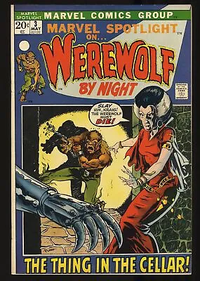 Buy Marvel Spotlight #3 VF 8.0 2nd Appearance Werewolf By Night Mike Ploog! • 68.08£
