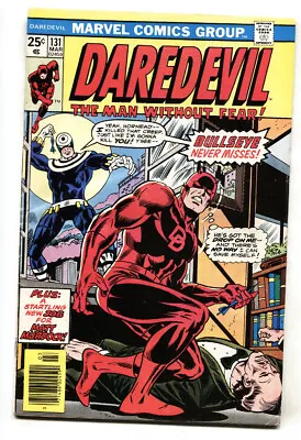 Buy DAREDEVIL #131 -1st Appearance Of Bullseye! Marvel Comic Book • 242.85£