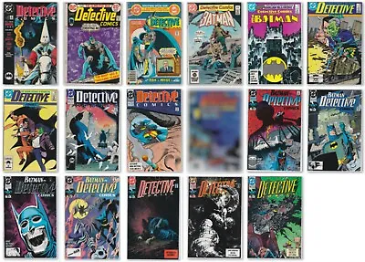 Buy DC Detective Comics (Batman) 18 Comics From '73 To '91 #431-#635 Incl. Annual • 7.50£