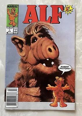 Buy Alf #1 (Marvel 1988) 1st Comic Book Series | TV Sitcom | Newsstand Variant | FN • 15.98£