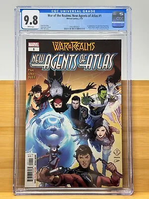 Buy War Of The Realms: New Agents Of Atlas #1 1ST PRINT 1ST APPEARANCES CGC 9.8 • 59.37£